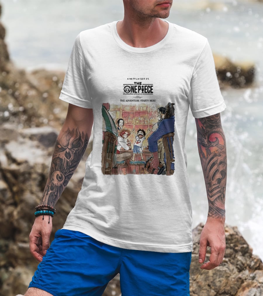 The One Piece Adventure Starts Here East Blue Remake By WIT Studio On Netflix February 2027 T-Shirt