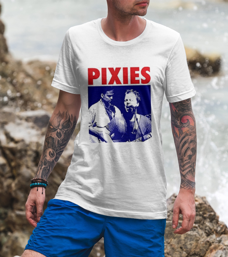 Pixies P40 Asia Tour 2026 Francis Santiago Concert T-Shirt