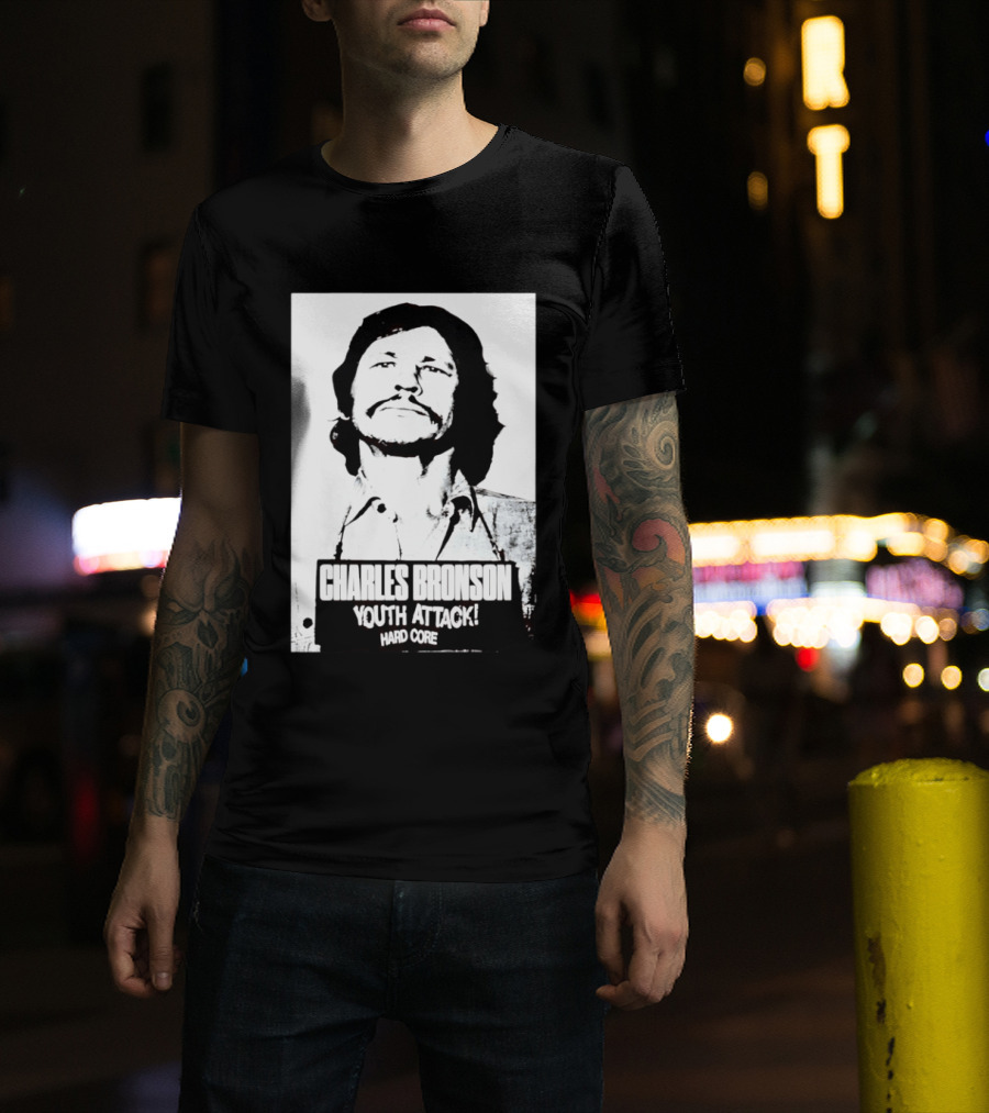 Charles Bronson Youth Attack Hardcore T-Shirt