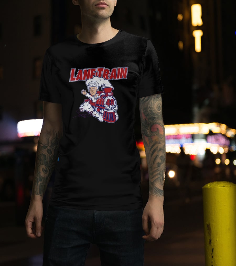 Lane Train MTL 48 Cartoon Train T-Shirt