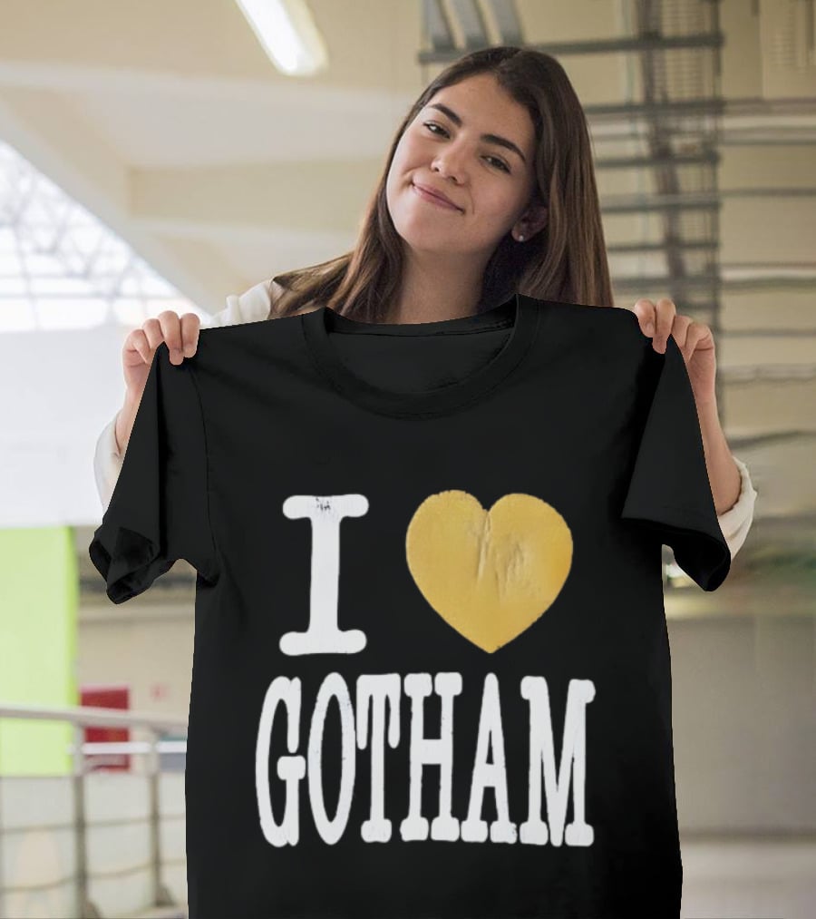 I Heart Gotham Golden Love T-Shirt