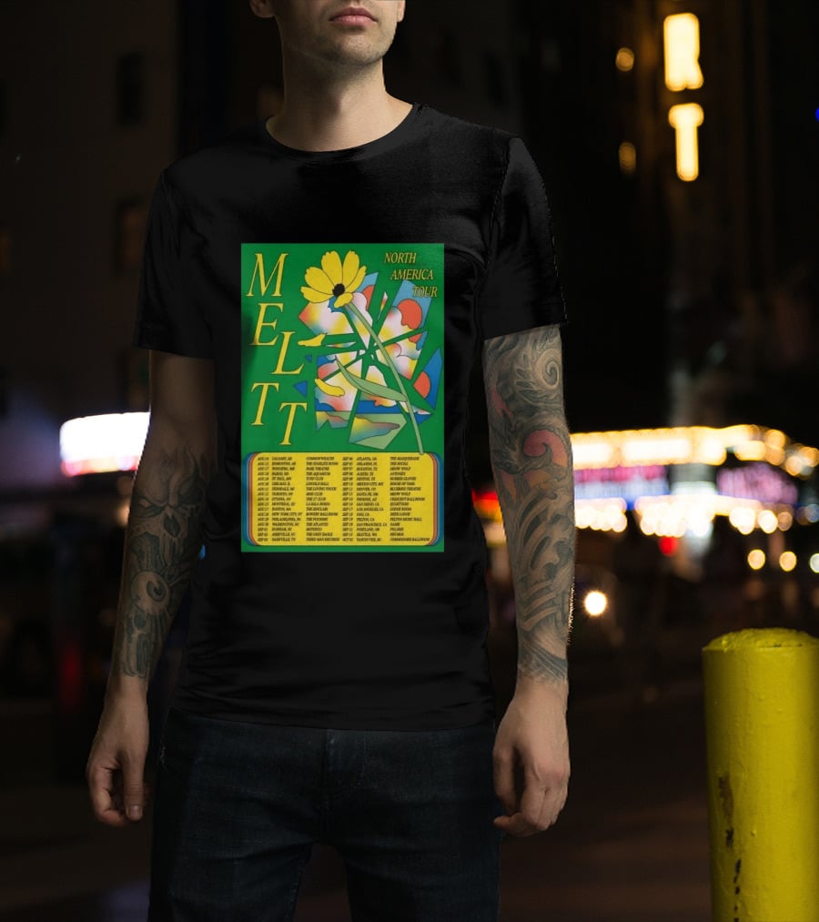MELTT North America Tour 26 With Flower T-Shirt