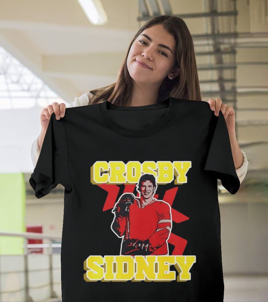 Crosby Sidney Pittsburgh Penguins Hockey NHL Legend T-Shirt