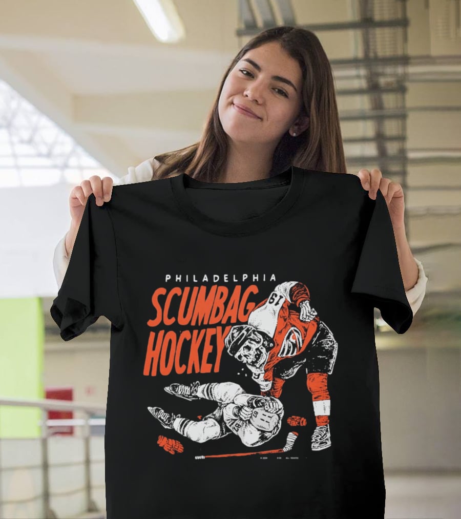 Philadelphia Scumbag Hockey Philadelphia Flyers T-Shirt