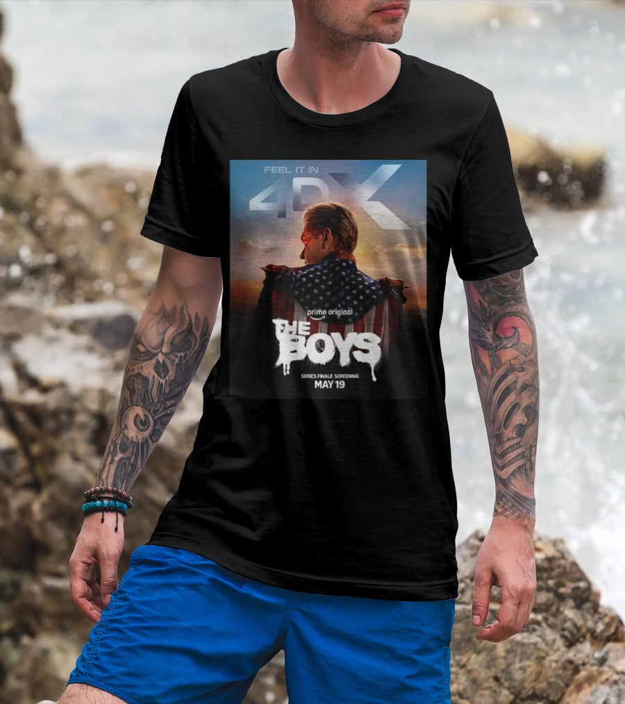 Feel It In 4DX The Boys Prime Original Series Finale Screening May 19 T-Shirt