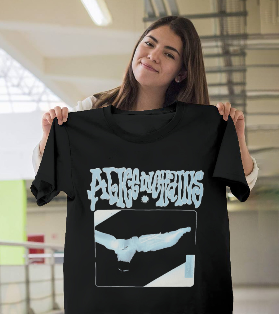 Alice In Chains X Ray Arm Elbow Skeleton Image T-Shirt