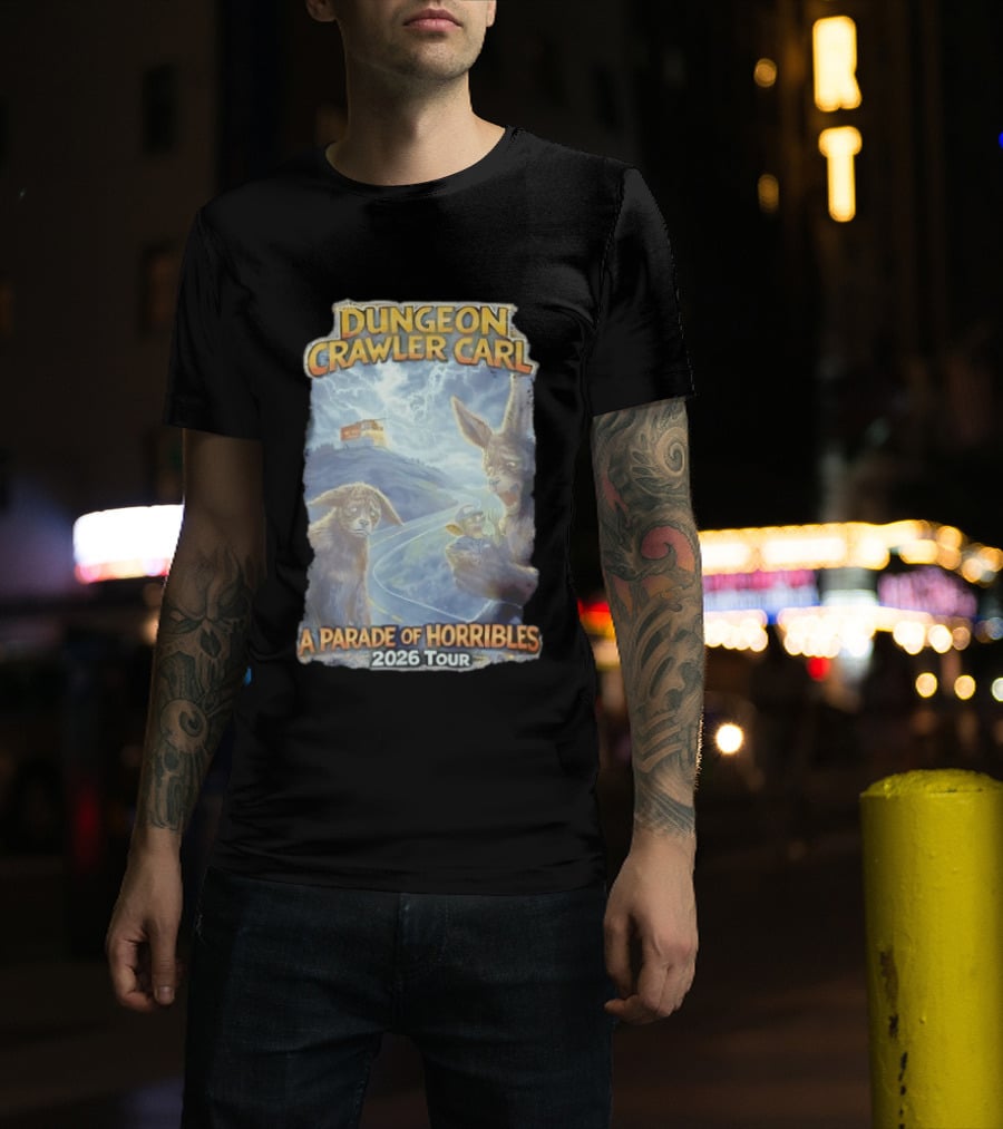 Dungeon Crawler Carl 2026 Tour A Parade Of Horribles Fantasy Adventure T-Shirt