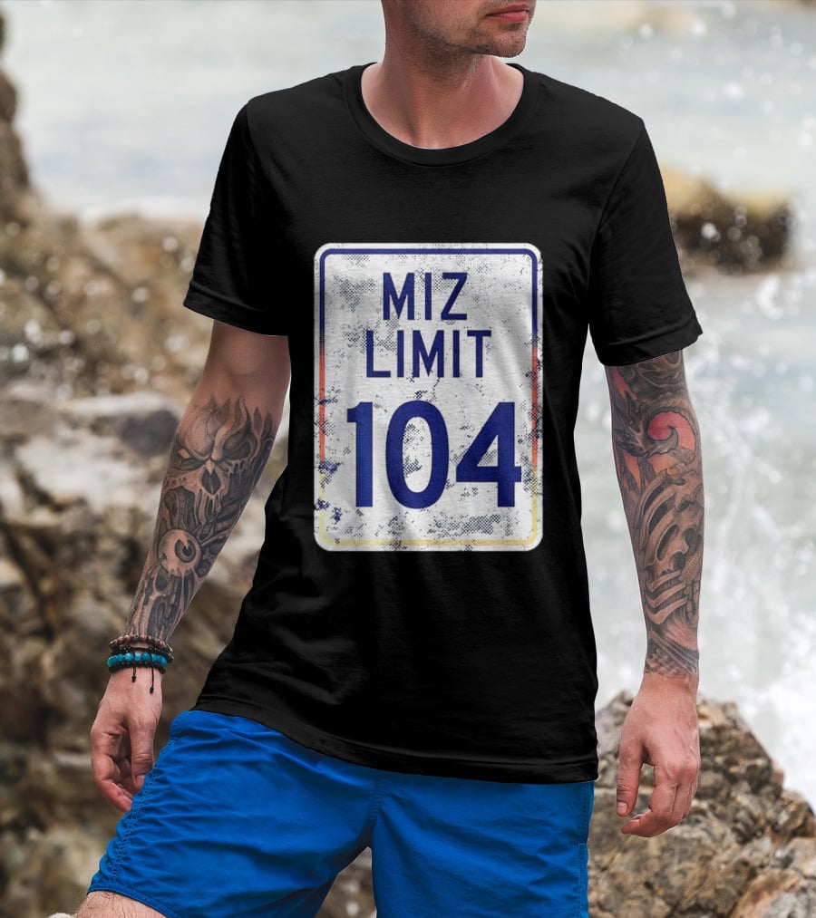 Miz Limit 104 Jacob Misiorowski Milwaukee Brewers T-Shirt