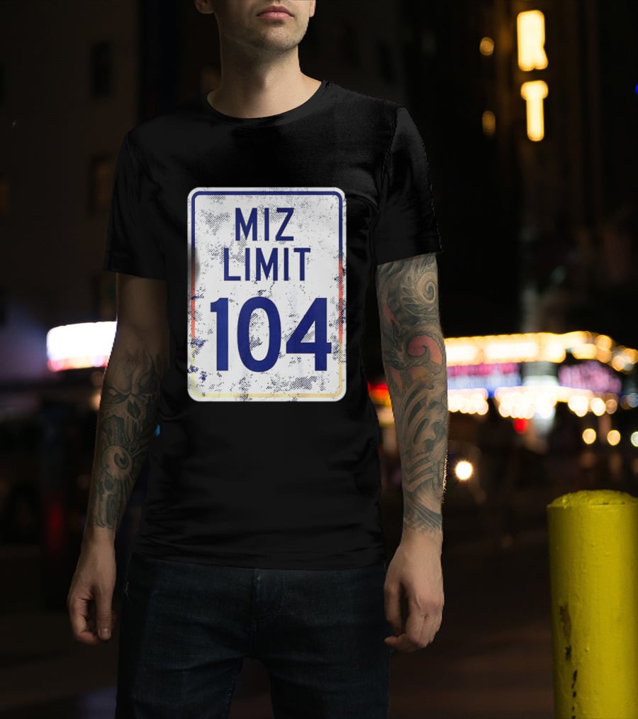 Miz Limit 104 Jacob Misiorowski Milwaukee Brewers T-Shirt