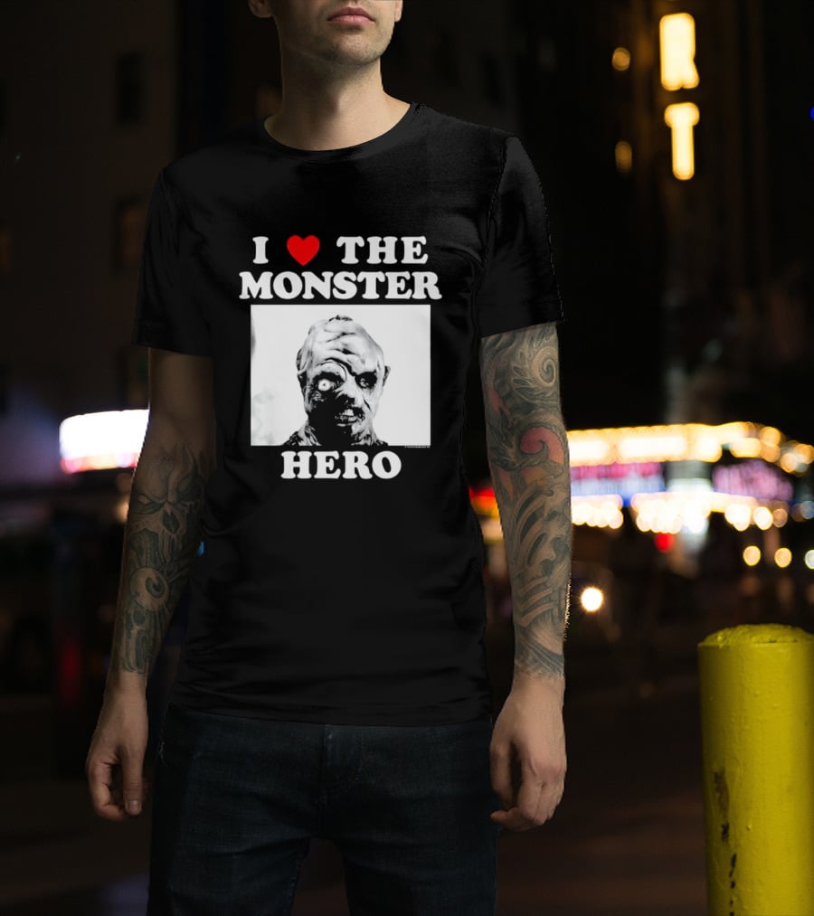 I Love The Monster Hero The Toxic Avenger Troma Entertainment T-Shirt