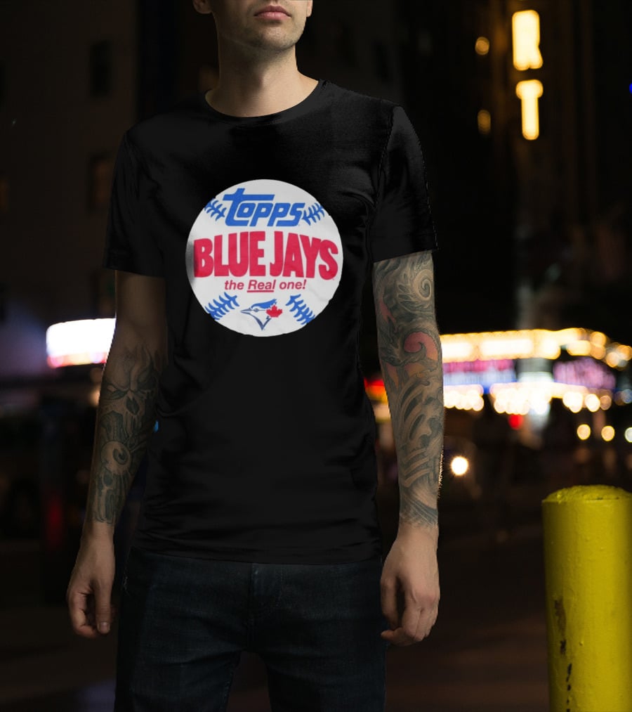 Topps Blue Jays The Real One T-Shirt