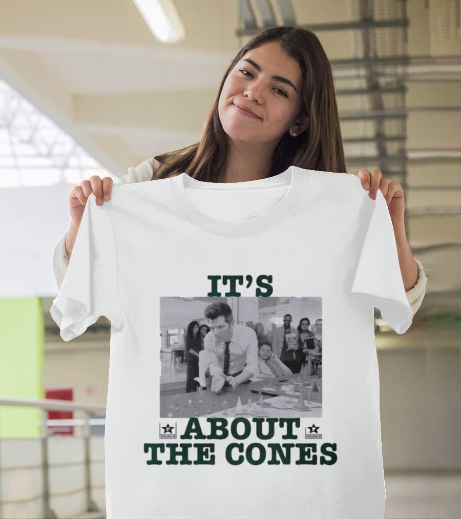Ben Wyatt It's About The Cones Parks And Recreation Sitcom T-Shirt