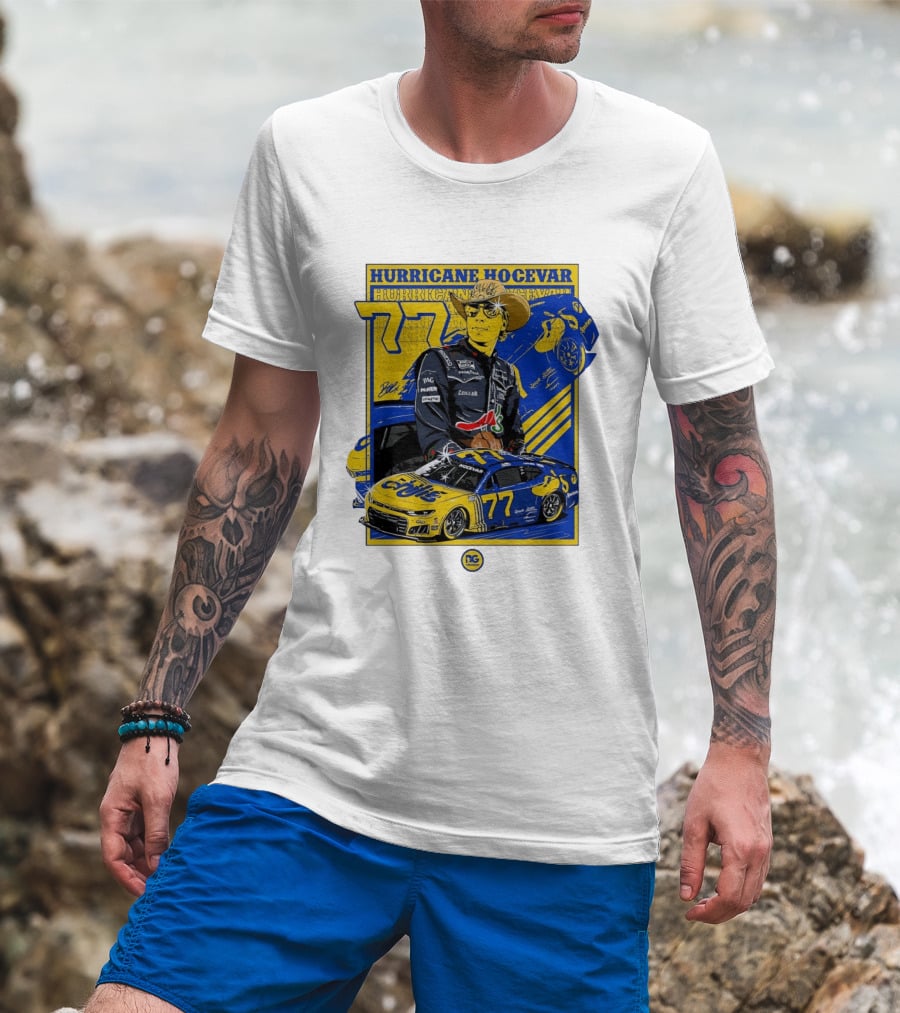 Hurricane Hocevar 77 Chili's Spire Motorsports NASCAR Chevrolet Carson Hocevar T-Shirt