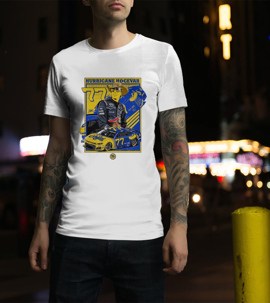 Hurricane Hocevar 77 Chili's Spire Motorsports NASCAR Chevrolet Carson Hocevar T-Shirt