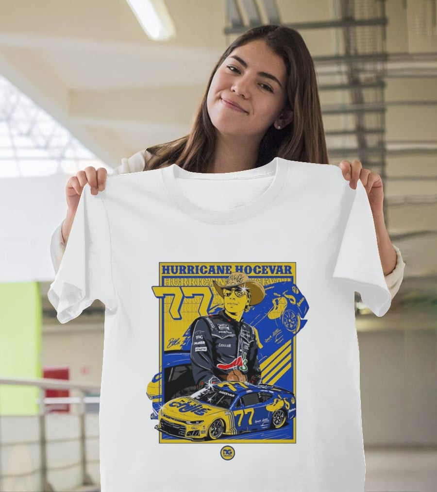 Hurricane Hocevar 77 Chili's Spire Motorsports NASCAR Chevrolet Carson Hocevar T-Shirt