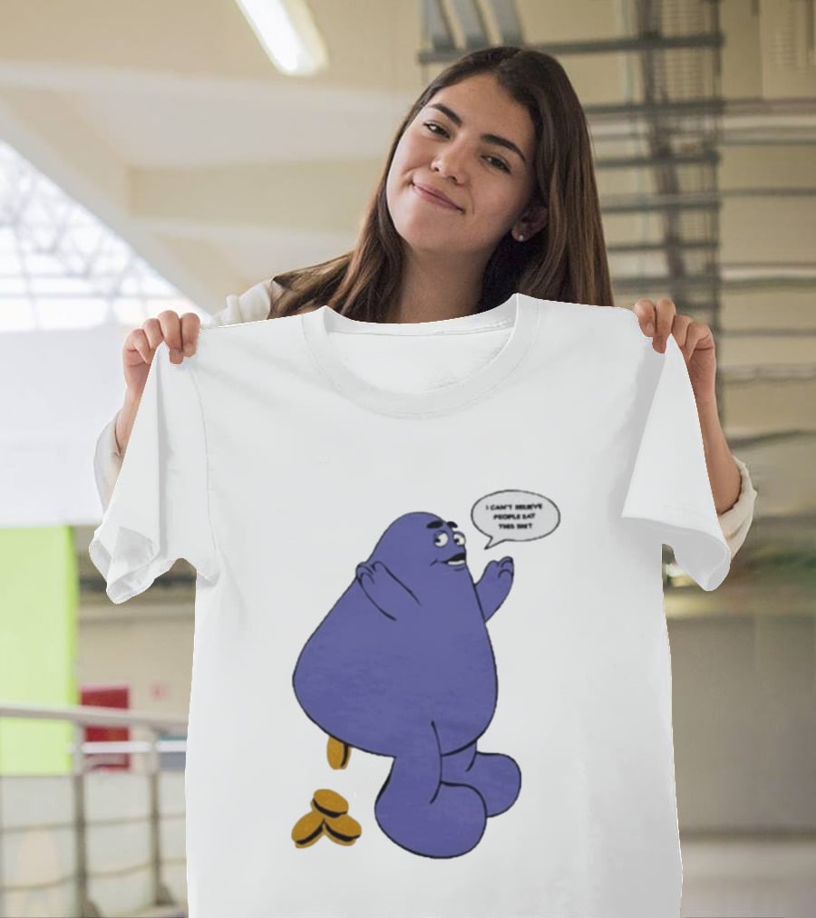 Rare AKOMPLICE GRIMACE I Can't Believe People Eat This T-Shirt