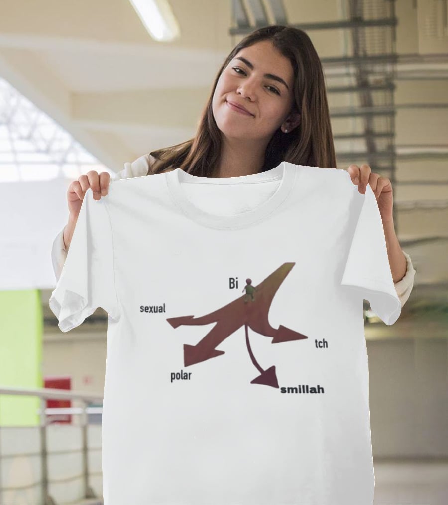Bi Sexual Polar Smillah Tch Arrow And Figure Concept T-Shirt