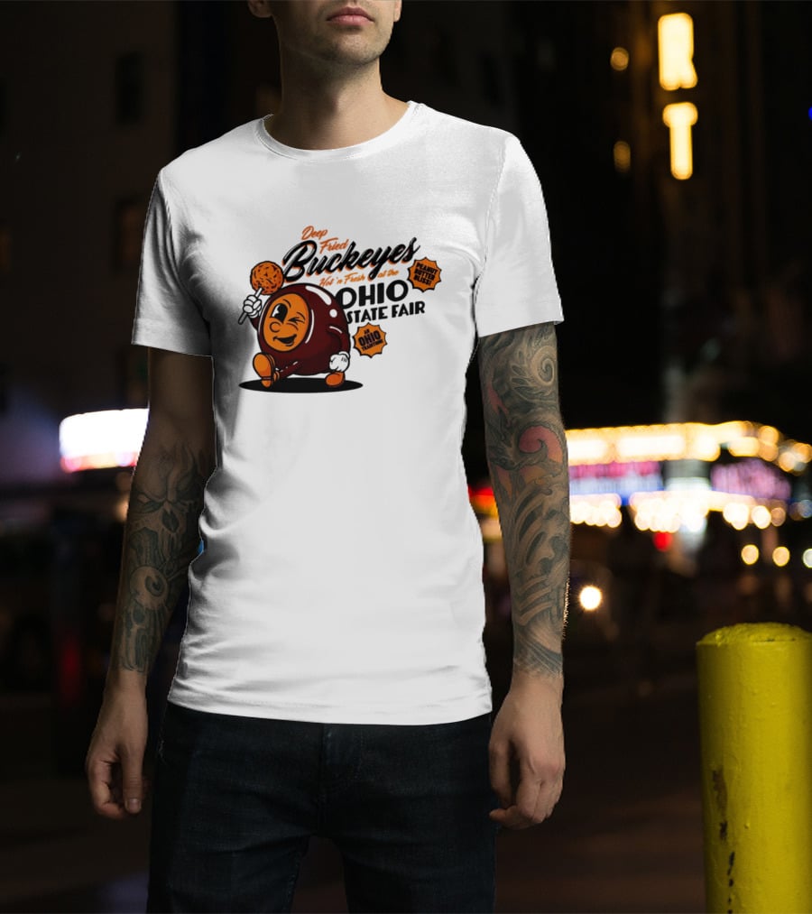 Ohio State Fair Deep Fried Buckeyes Hot'n Fresh Peanut Butter Bliss T-Shirt