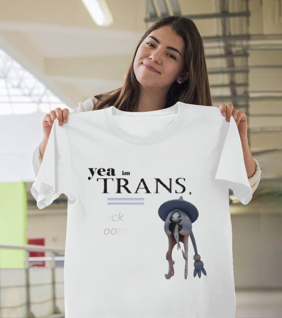Hatterene Yea I'm Trans Trick Room T-Shirt