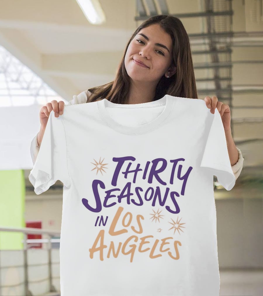 Thirty Seasons In Los Angeles Sparks T-Shirt