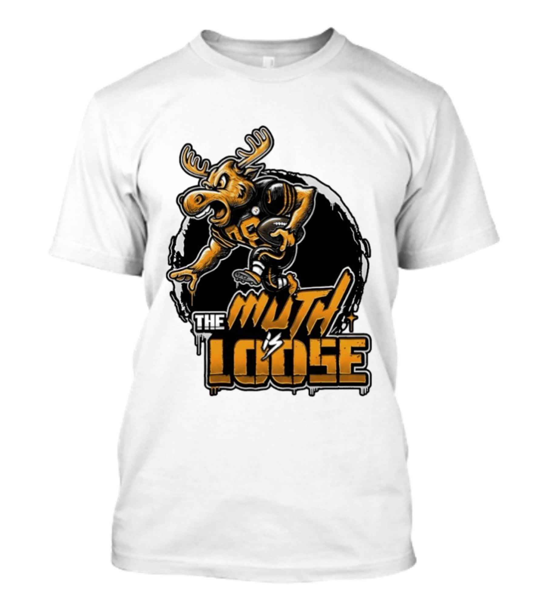 The Muth Is Loose Moose Pittsburgh Steelers Football 2026 T-Shirt