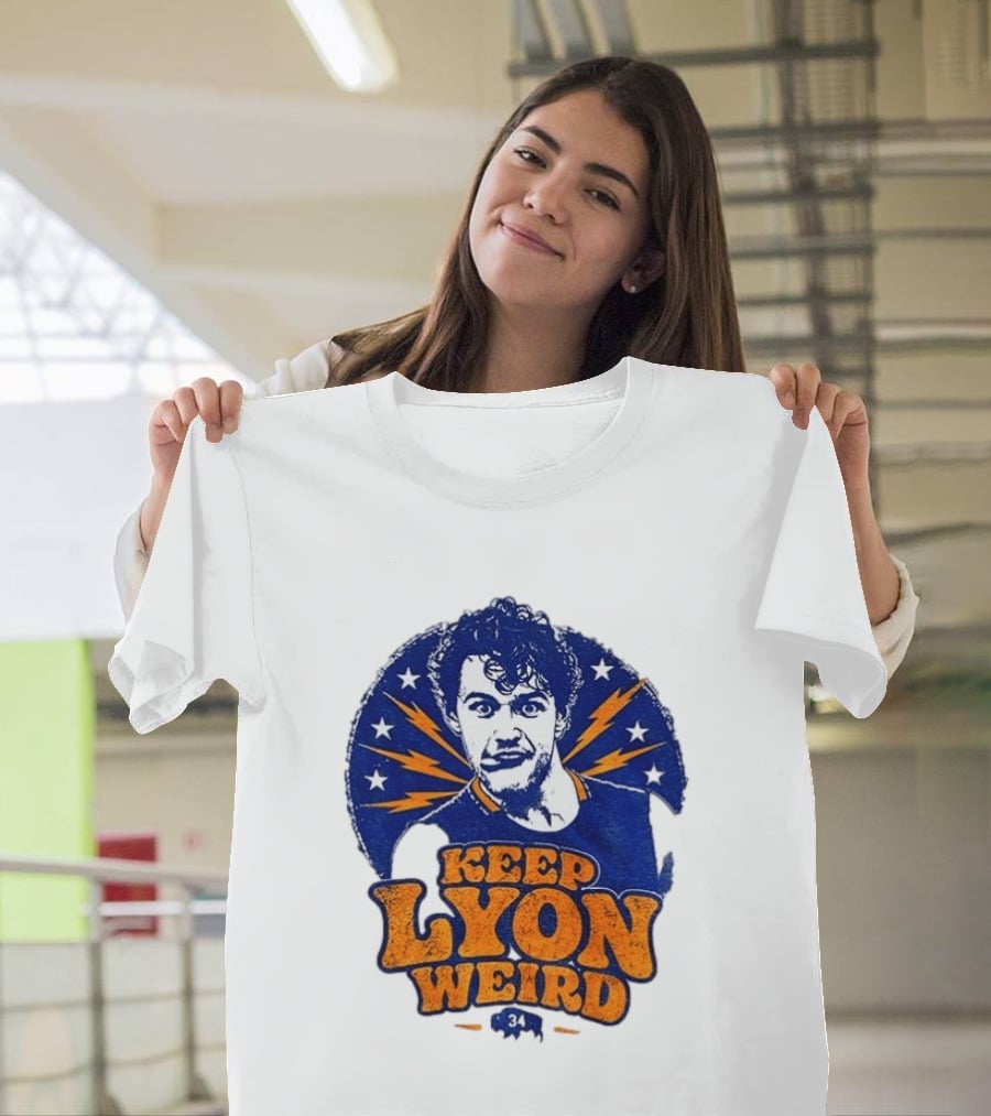 Keep Lyon Weird Alex Lyon Buffalo Sabres NHL 2026 T-Shirt