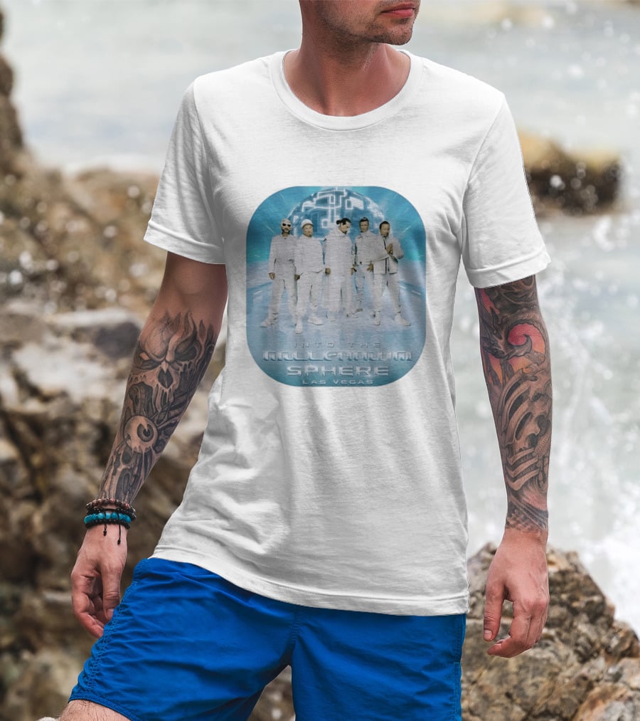 Backstreet Boys Into The Millennium Sphere Las Vegas 2026 T-Shirt