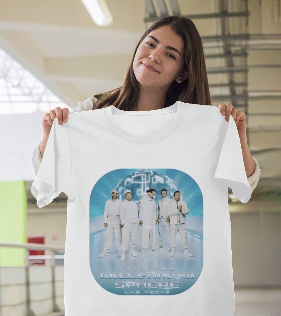 Backstreet Boys Into The Millennium Sphere Las Vegas 2026 T-Shirt