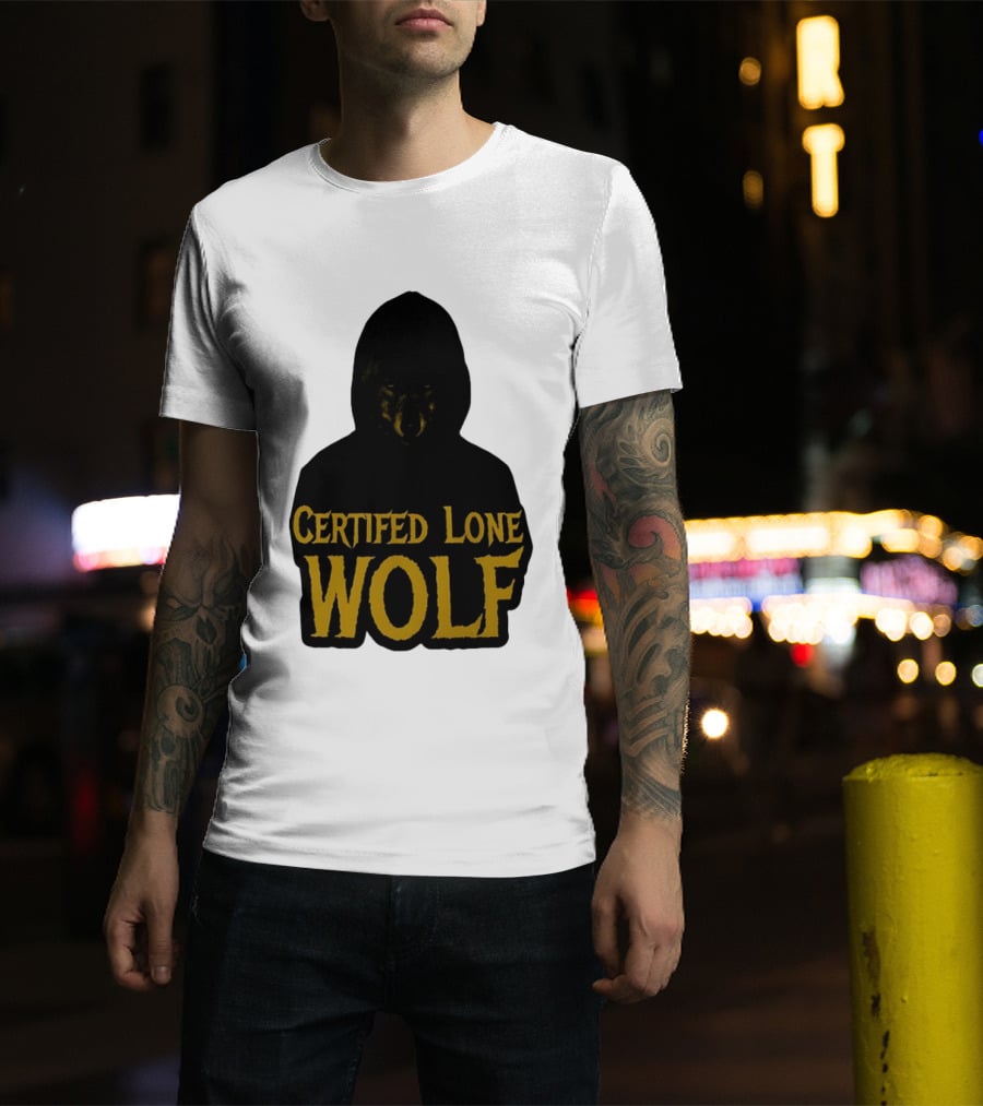 Certified Lone Wolf Mask T-Shirt