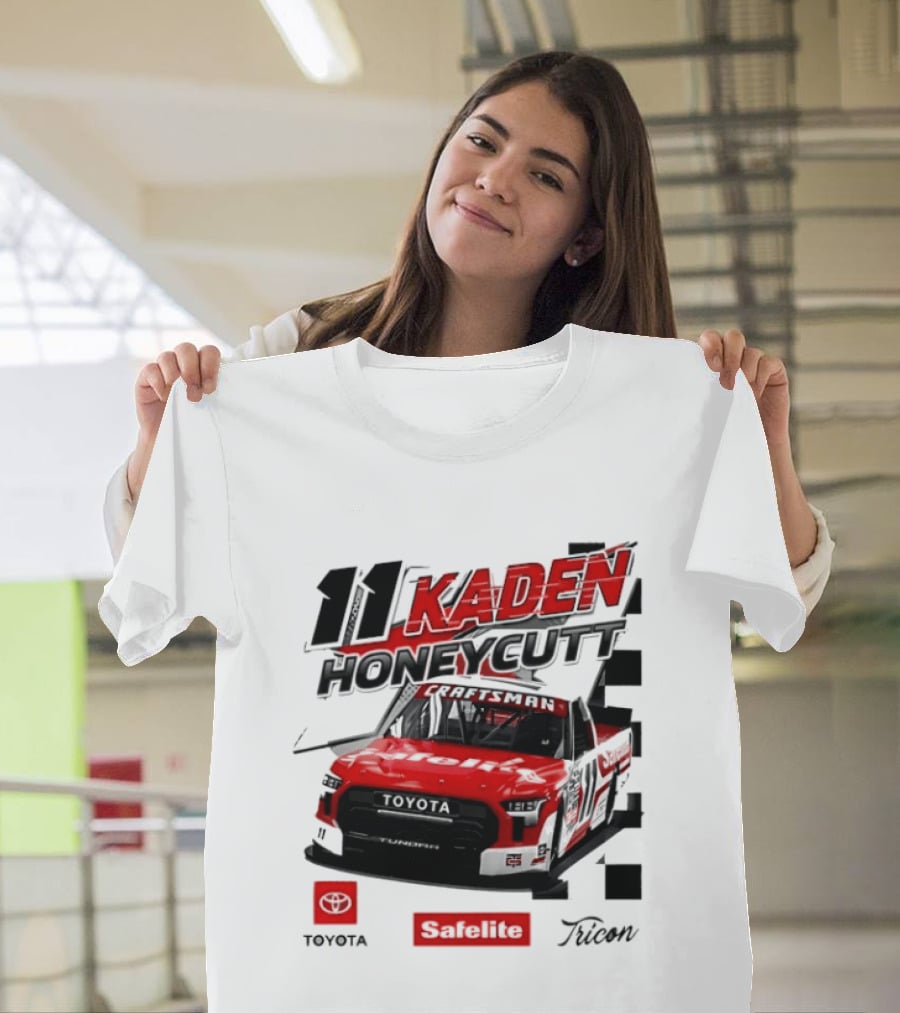 Kaden Honeycutt 11 Toyota Tundra TRICON Garage Racing Team T-Shirt