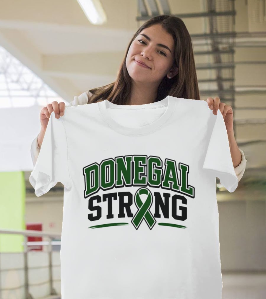 Donegal Strong 2026 Support Awareness Green Ribbon T-Shirt