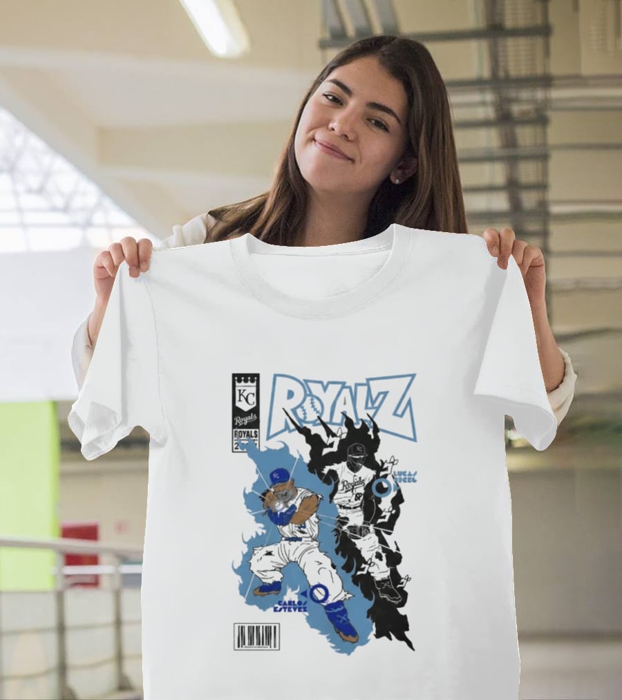 Royals Dragon Kamehameha Baseball Anime T-Shirt