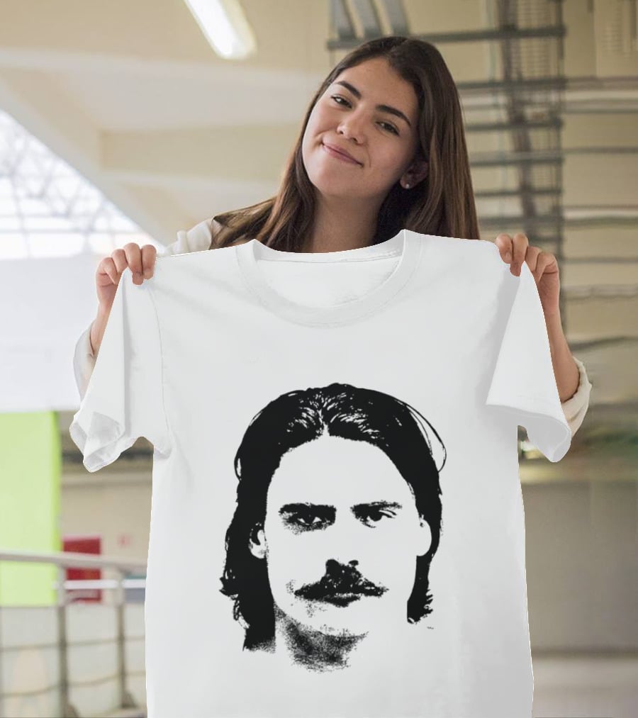 Free Chud Big Head Black And White Face T-Shirt