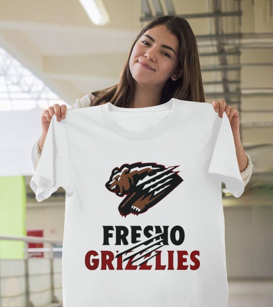 Fresno Grizzlies Growlifornia Bear Flag 2026 T-Shirt