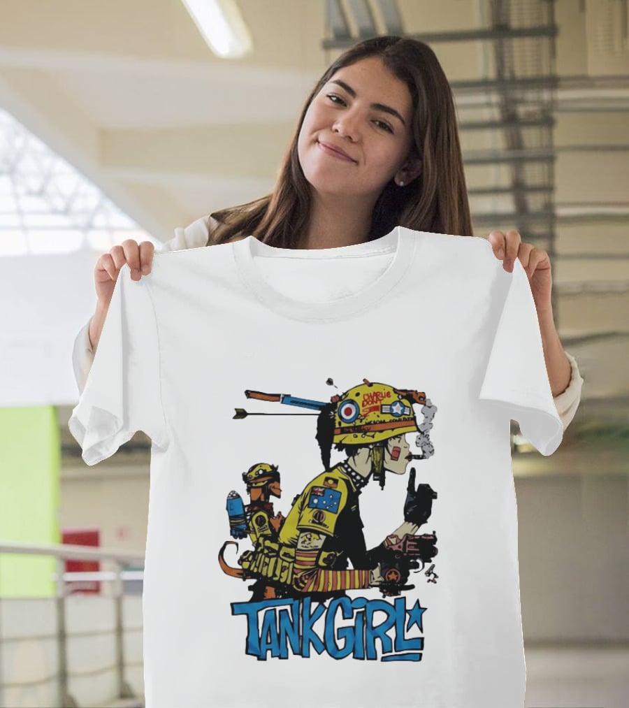 Tank Girl Comic Punk Rock Charlie Don't Surf T-Shirt