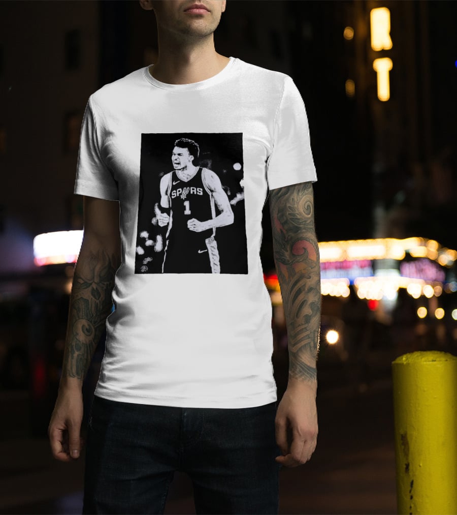 Victor Wembanyama San Antonio Spurs Basketball Spurs One T-Shirt