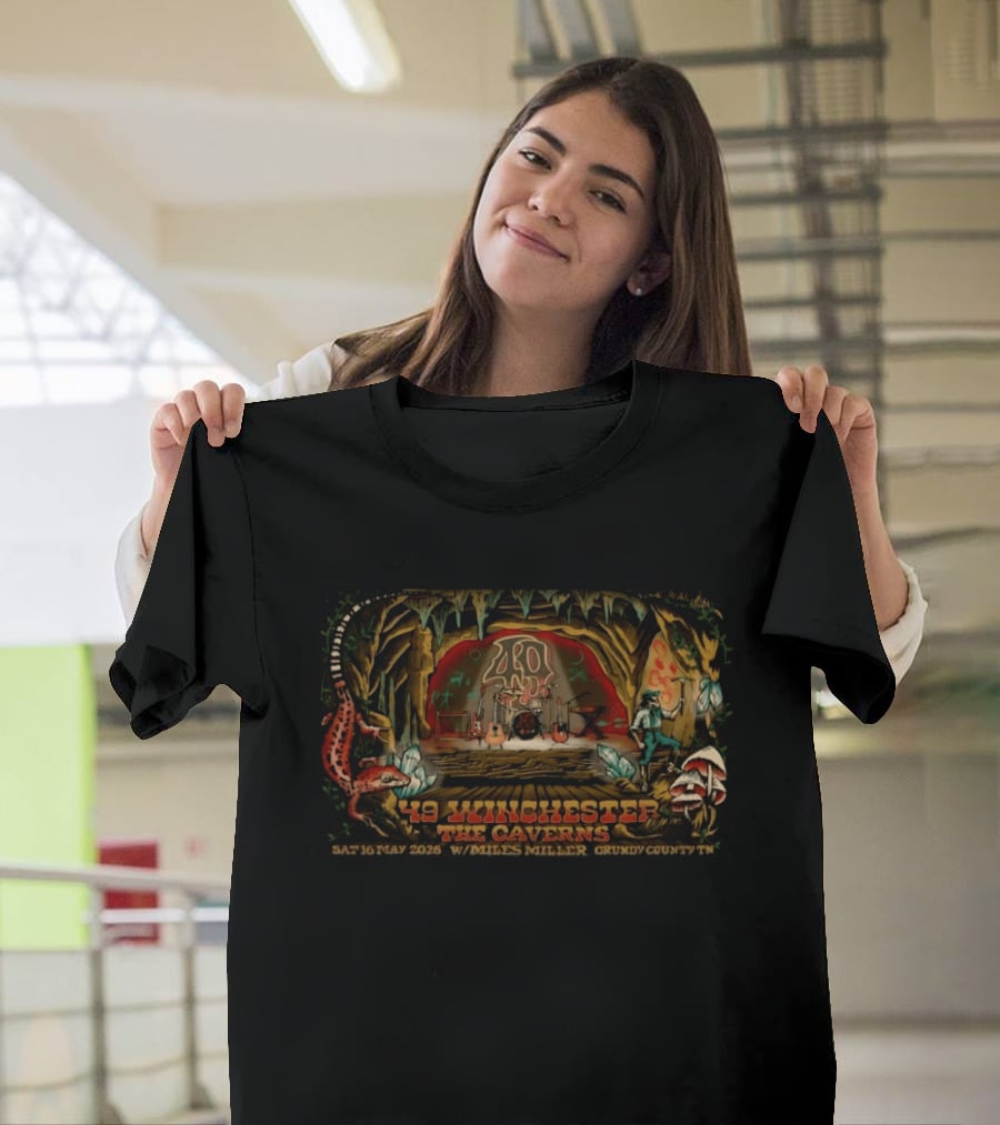 49 Winchester The Caverns May 16 2026 Miles Miller Grundy County TN T-Shirt