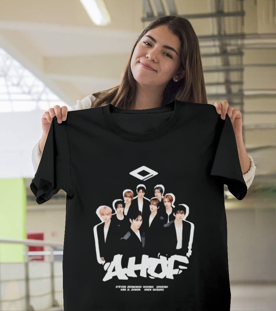 AHOF Steven Jeongwoo Woongki Shuaibo Han Jl Juwon Chihen Daisuke T-Shirt