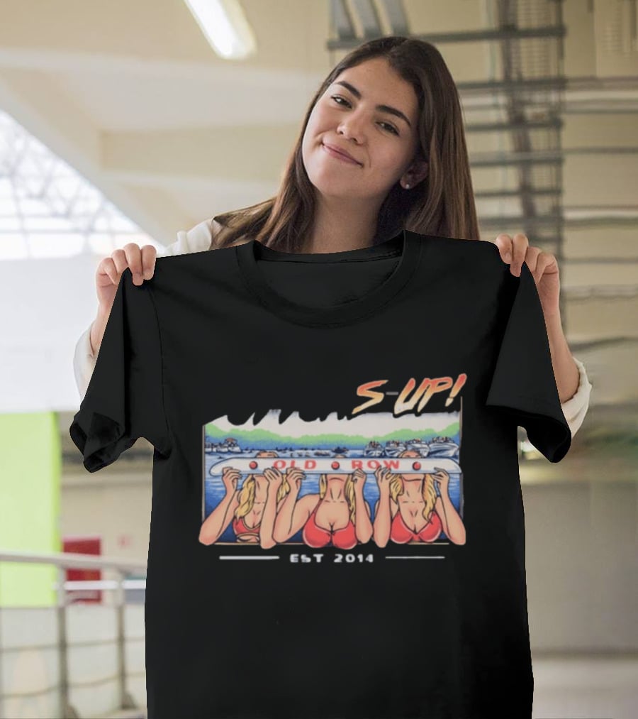Old Row Shotski Girls S Up EST 2014 T-Shirt
