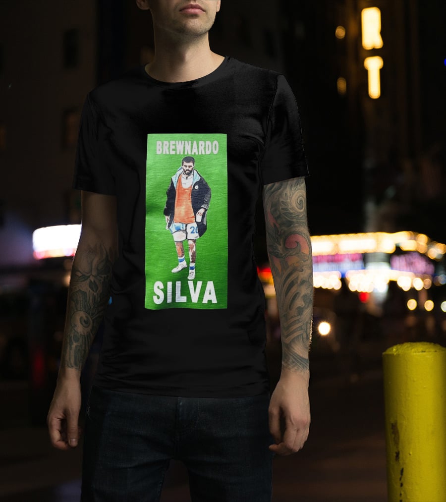 Brewnardo Silva Bernardo Silva Manchester City Football Star T-Shirt