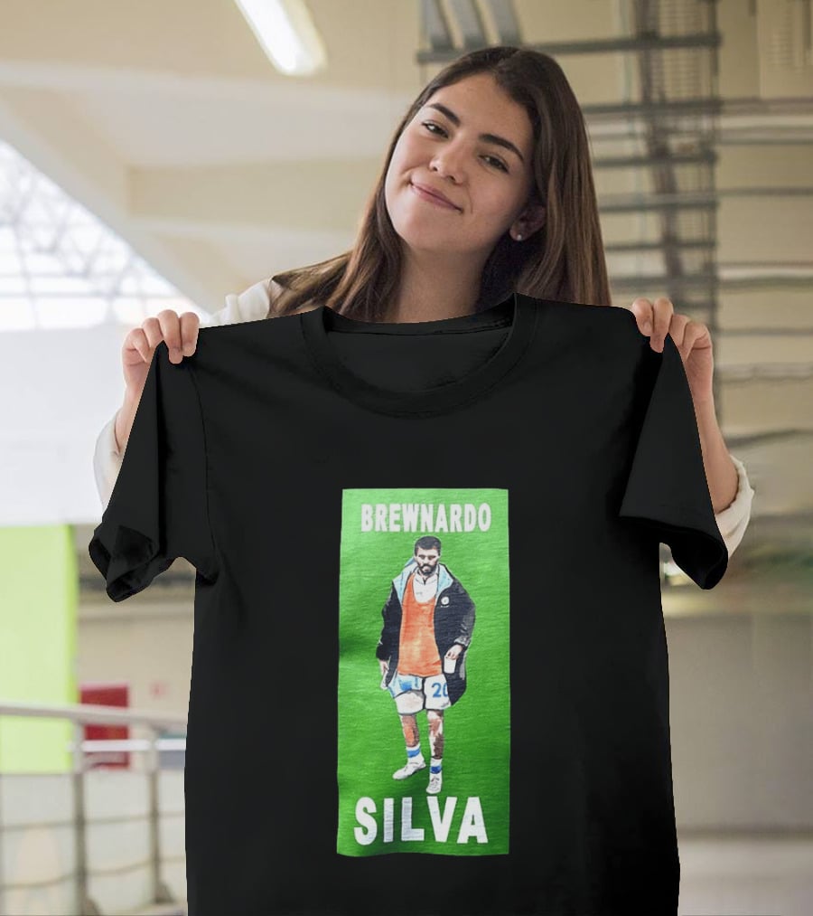 Brewnardo Silva Bernardo Silva Manchester City Football Star T-Shirt