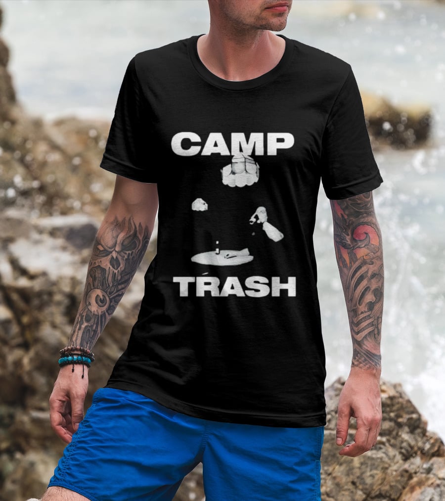 Camp Trash Water Splash Cousin Zach T-Shirt
