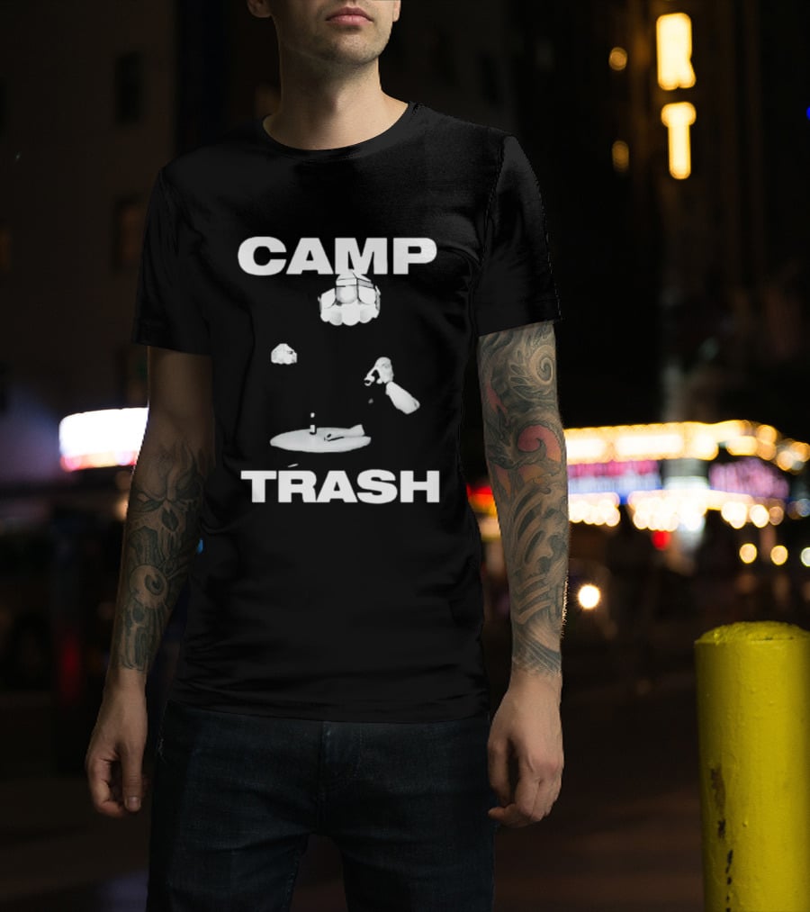 Camp Trash Water Splash Cousin Zach T-Shirt