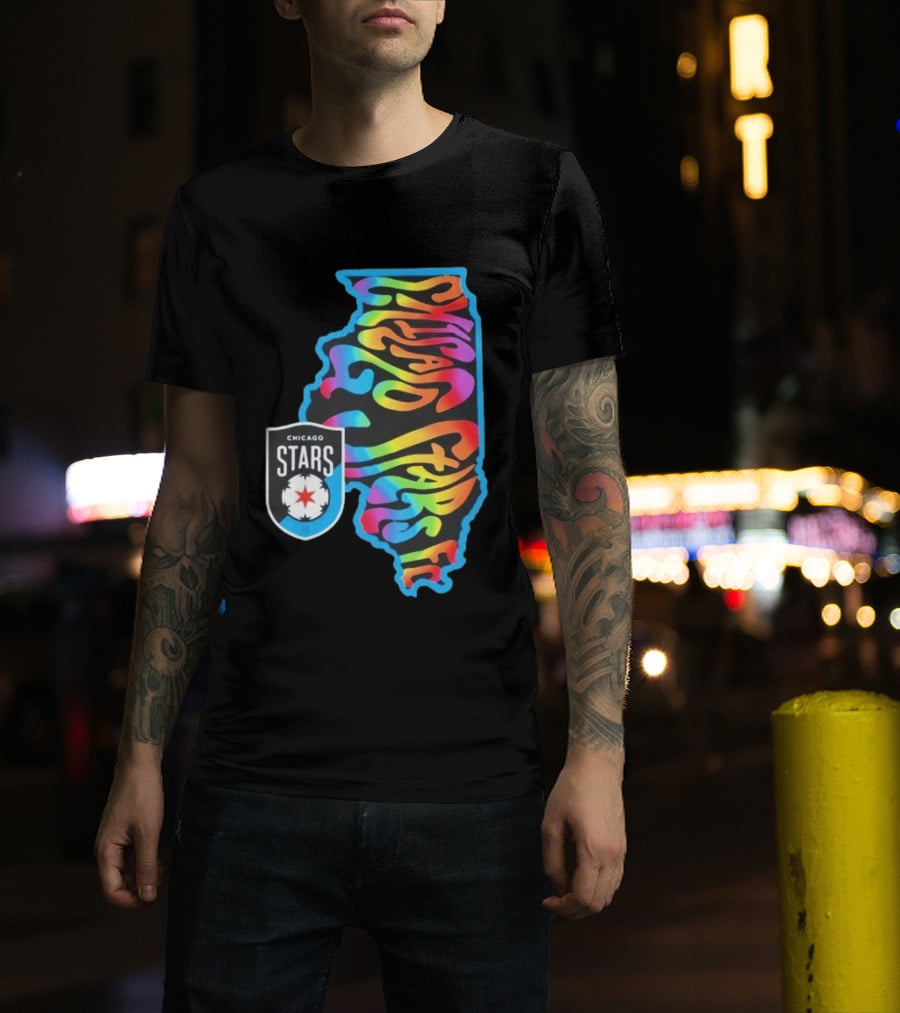 Chicago Stars FC Pride State Groove T-Shirt