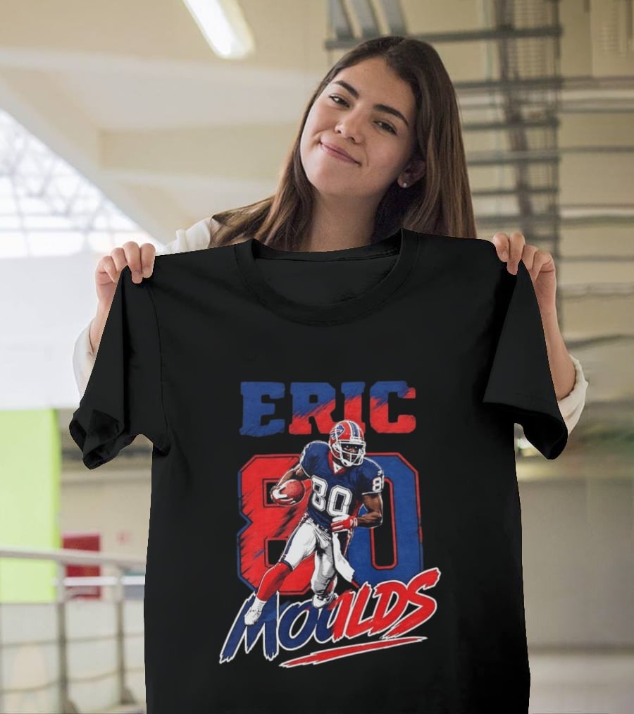 Eric Moulds 80 Buffalo Bills Football Legend T-Shirt