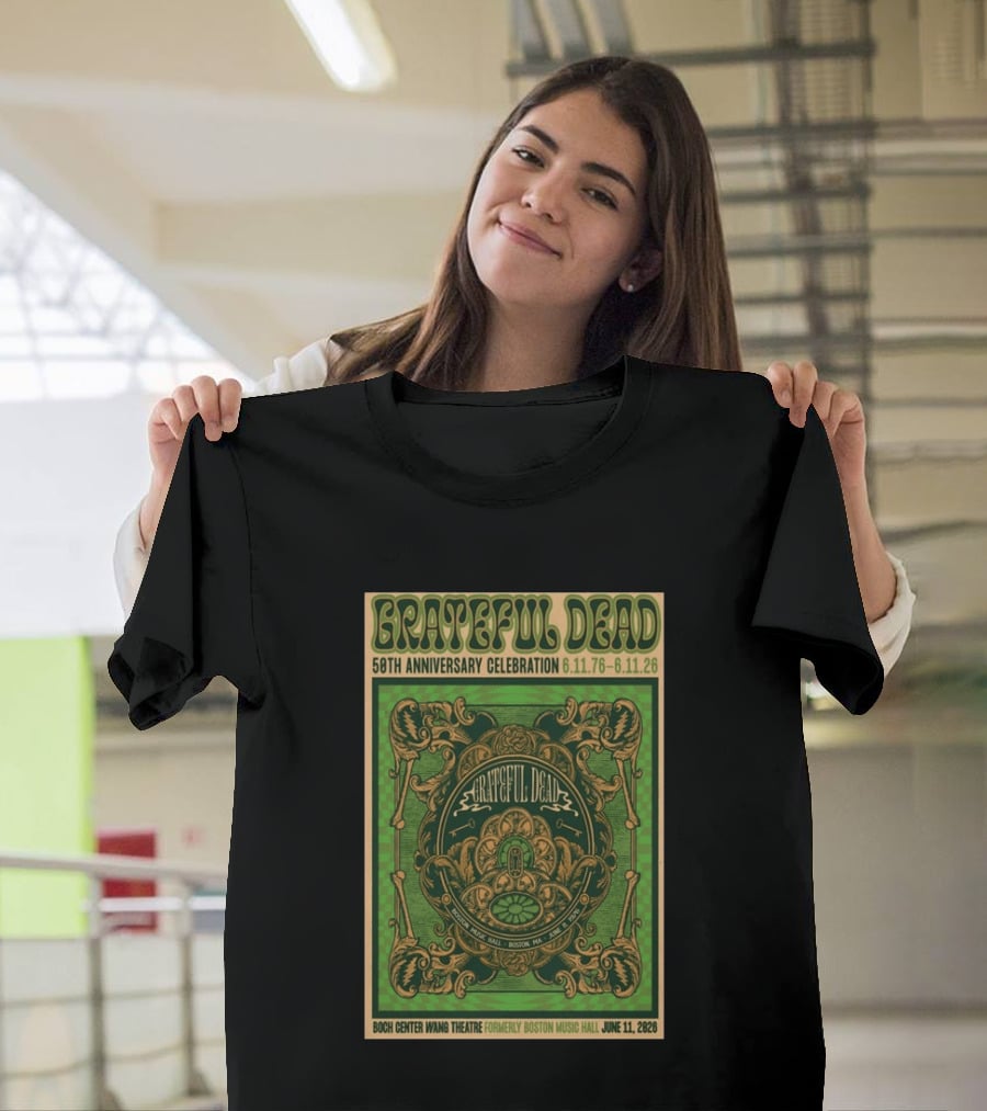 Grateful Dead 50th Anniversary Celebration Boston June 11 2026 T-Shirt