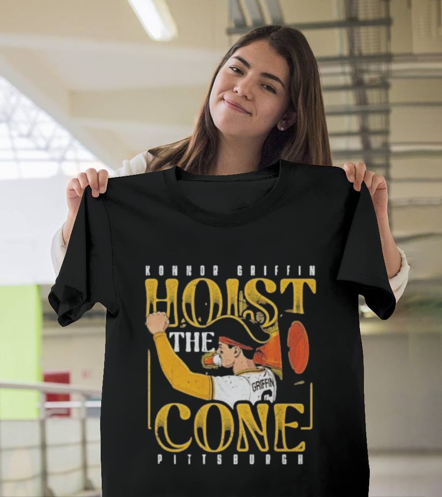 Konnor Griffin Hoist The Cone Pittsburgh T-Shirt