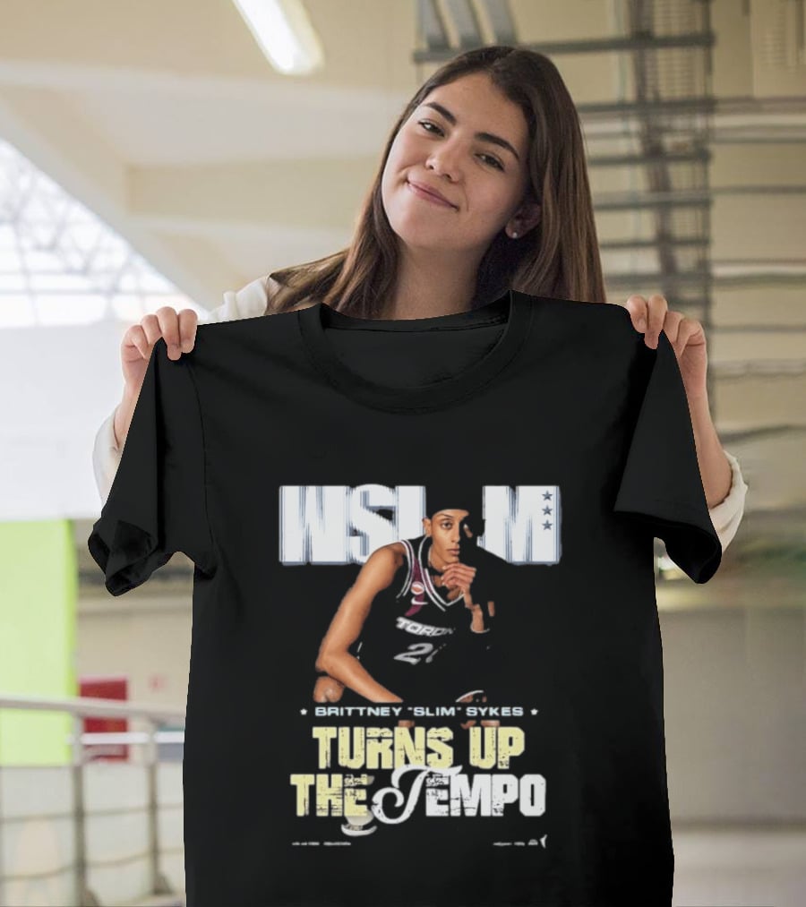 Slam 262 Brittney Slim Sykes Turns Up The Tempo T-Shirt
