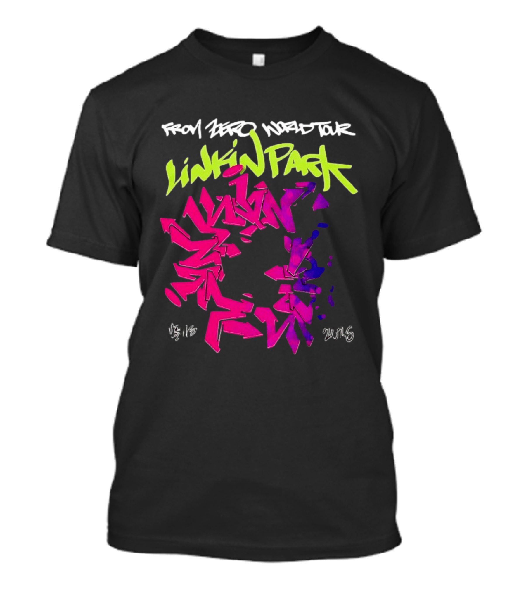 Linkin Park From Zero World Tour 2026 Graffiti T-Shirt