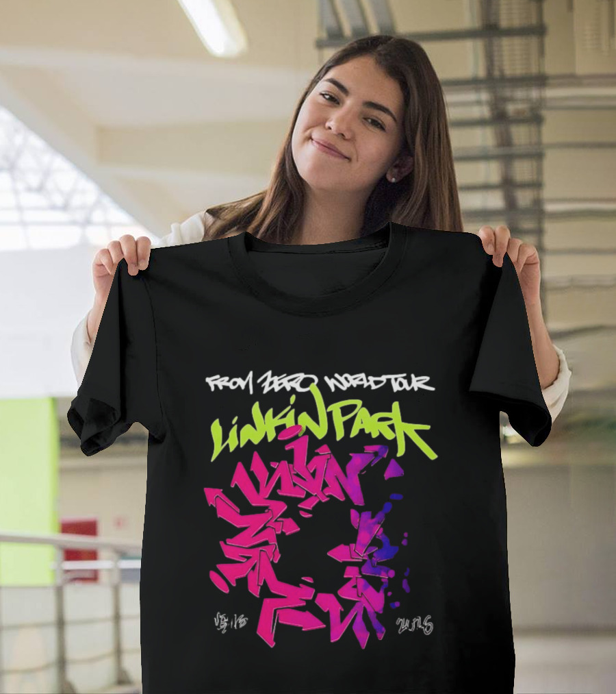 Linkin Park From Zero World Tour 2026 Graffiti T-Shirt